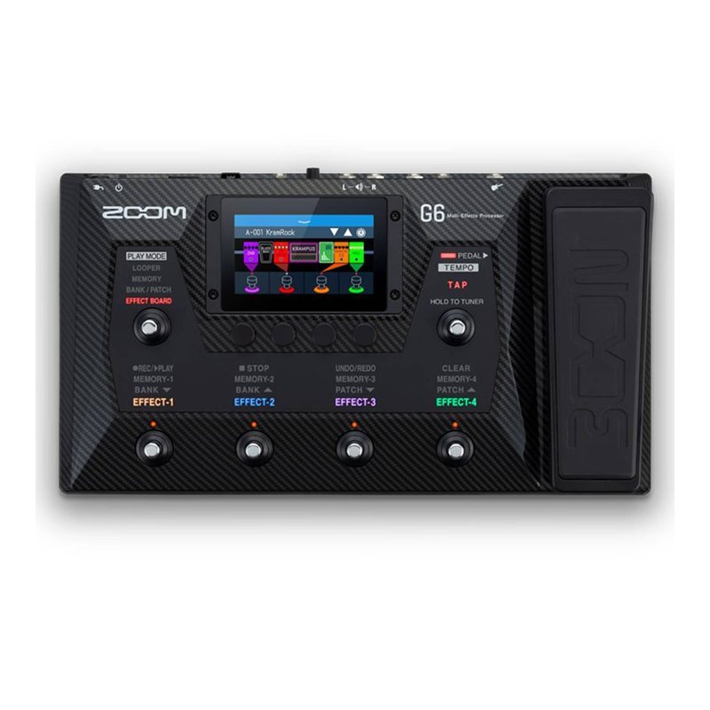 ZOOM G6 吉他綜合效果器 — 三峽吉他 / Bass