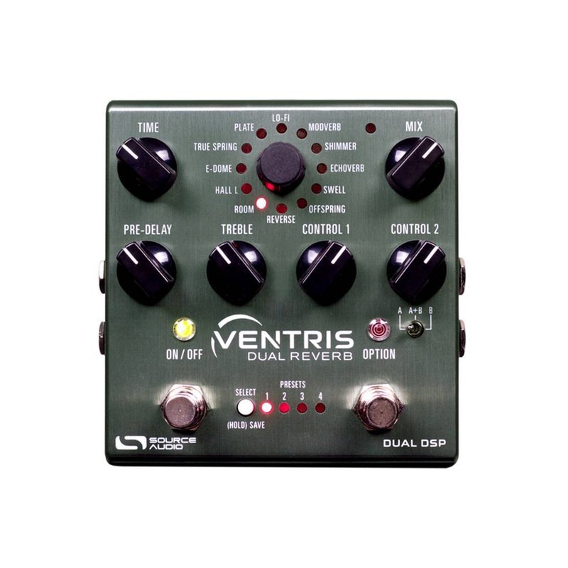 Source Audio Source Audio Ventris Dual Reverb 效果器 — 三峽效果器