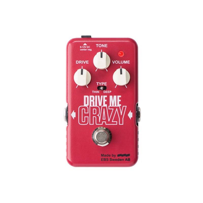 EBS EBS Drive Me Crazy ??/過載？ ？音效果器 — 三峽配件 / 週邊