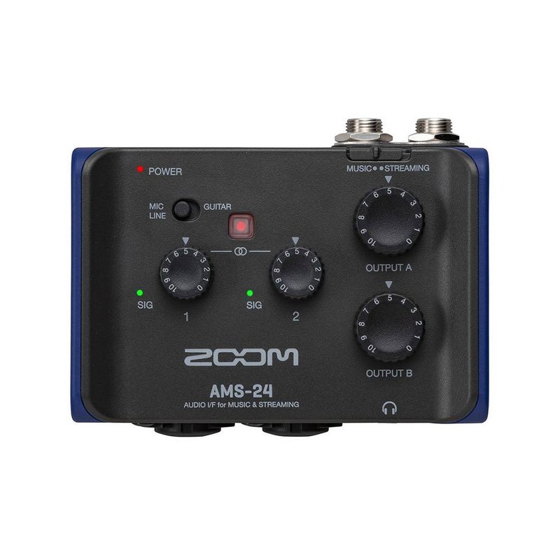 ZOOM AMS-24 錄音介面 — 三峽錄音 / 音響