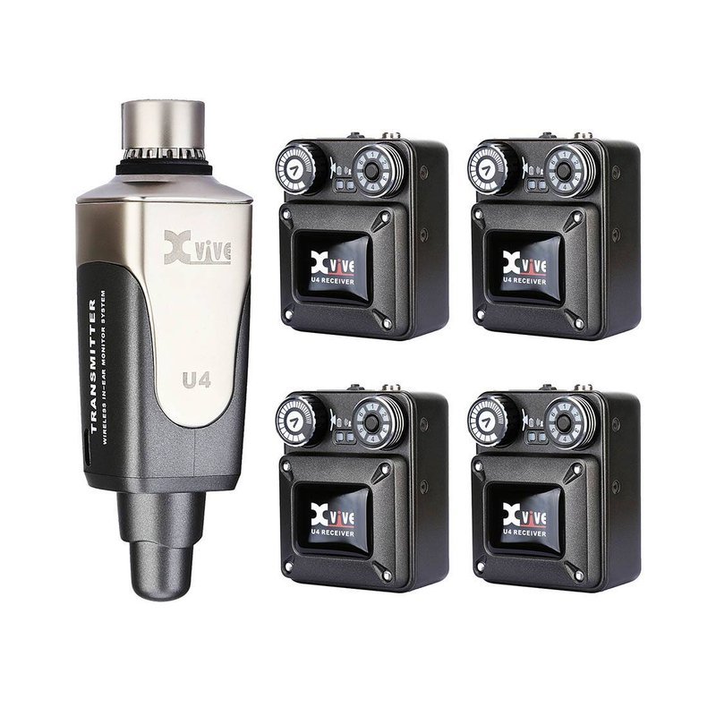 Xvive U4R4 Wireless IEM System ？ ？耳式無線監聽傳輸介面 — 三峽配件 / 週邊