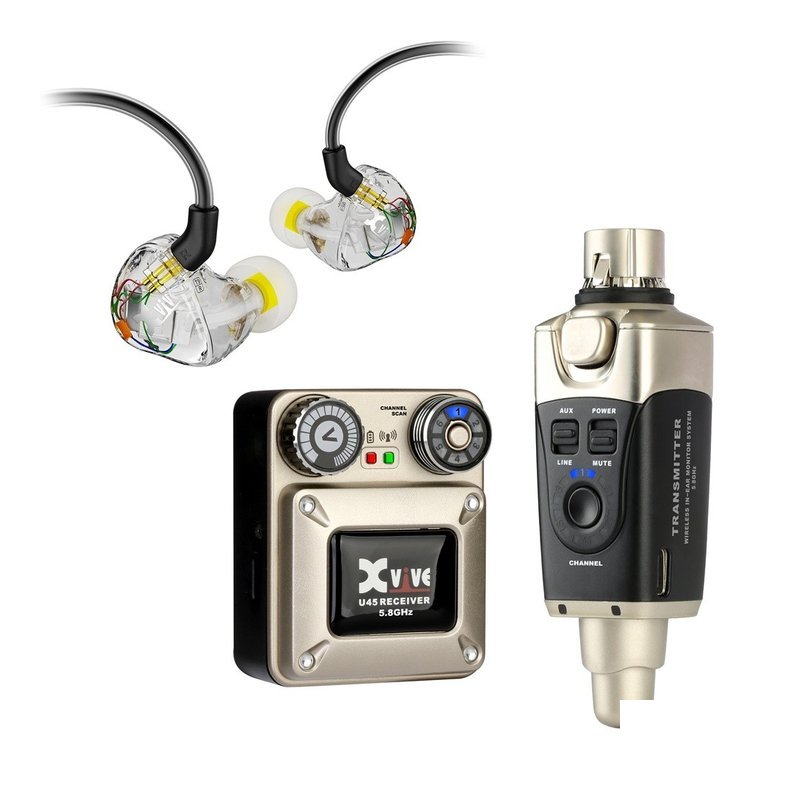 Xvive U45T9 Wireless IEM System ？ ？耳式無線監聽傳輸介面 — 三峽配件 / 週邊