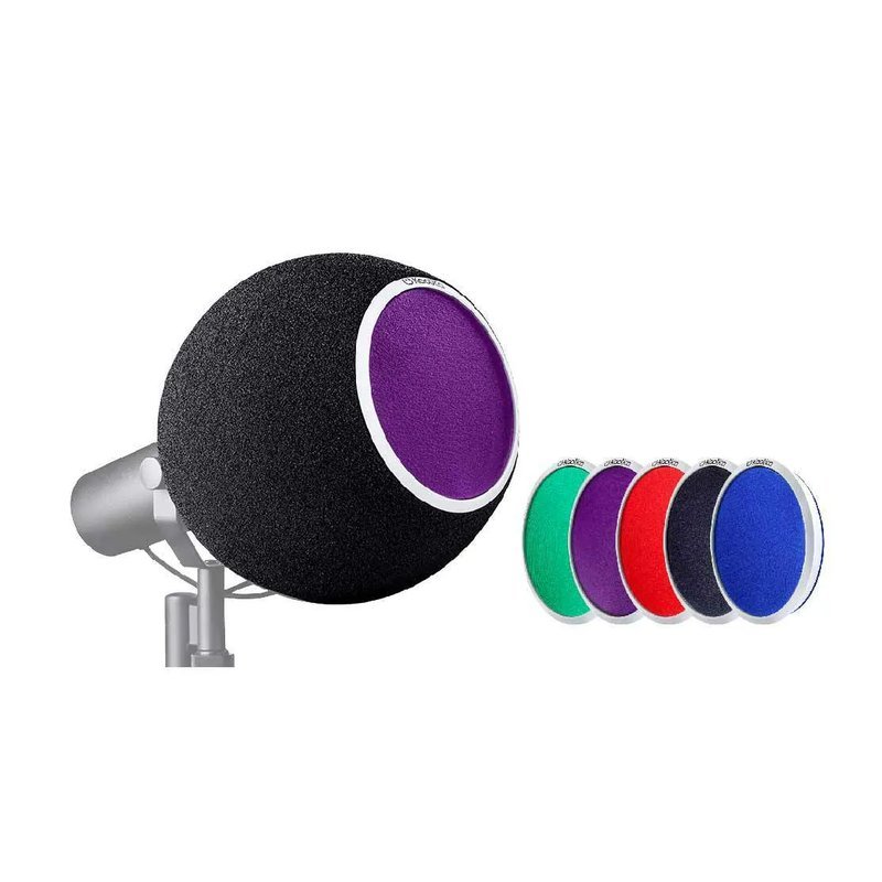 Kaotica Kaotica / 7B+PopFilters 專業音場球型隔音罩+防噴罩套組 — 三峽防噴罩 / 麥克風支架