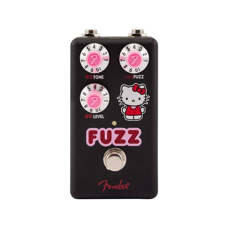 Fender x Hello Kitty Fuzz Pedal Black 聯名款效果器 — 三峽效果器