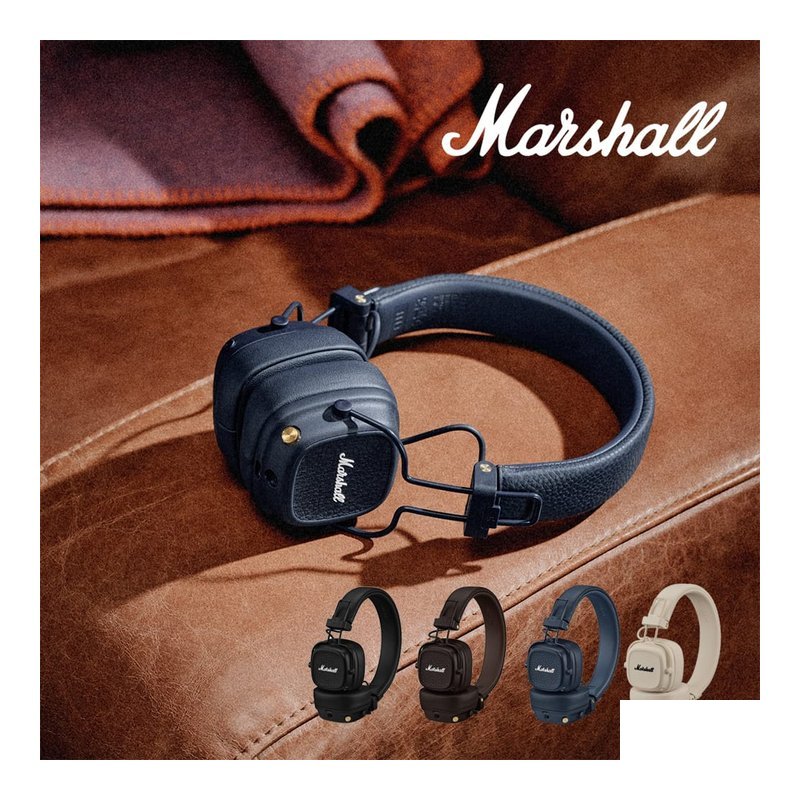 Marshall Majro V 藍芽耳罩式耳機 — 三峽錄音 / 音響