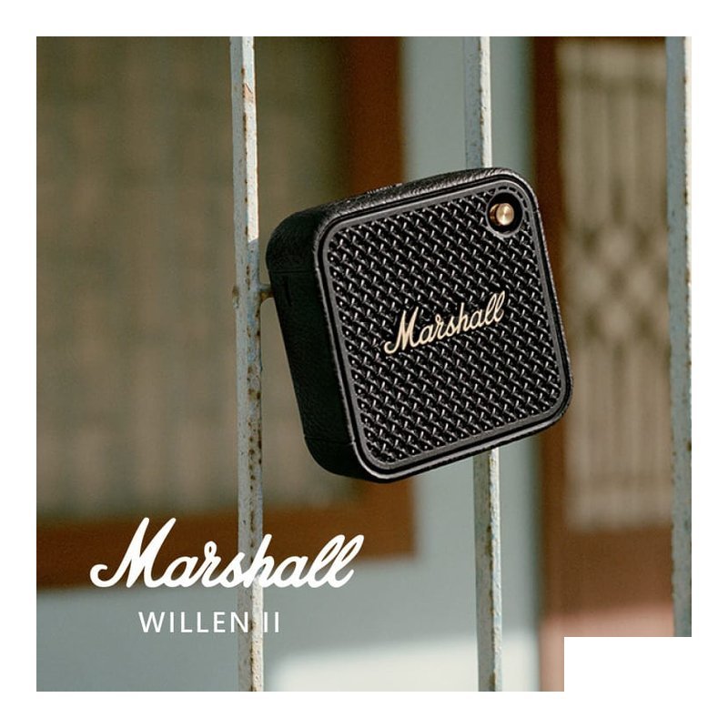 Marshall Willen II Bluetooth 第二代 攜帶式 藍牙喇叭 藍牙音響 兩色售 — 三峽錄音 / 音響
