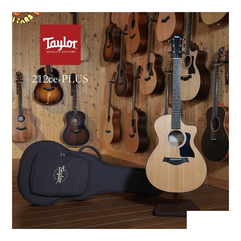 Taylor 212ce PLUS 木吉他 æ°è¬ 吉他 ES-2拾音器 附原？ 琴袋 — 三峽吉他 / Bass