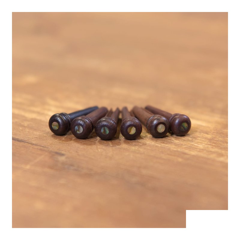 JT0103 å¯å¯è ç¾ 吉他弦釘 彩貝 弦釘 6支 — 三峽配件 / 週邊