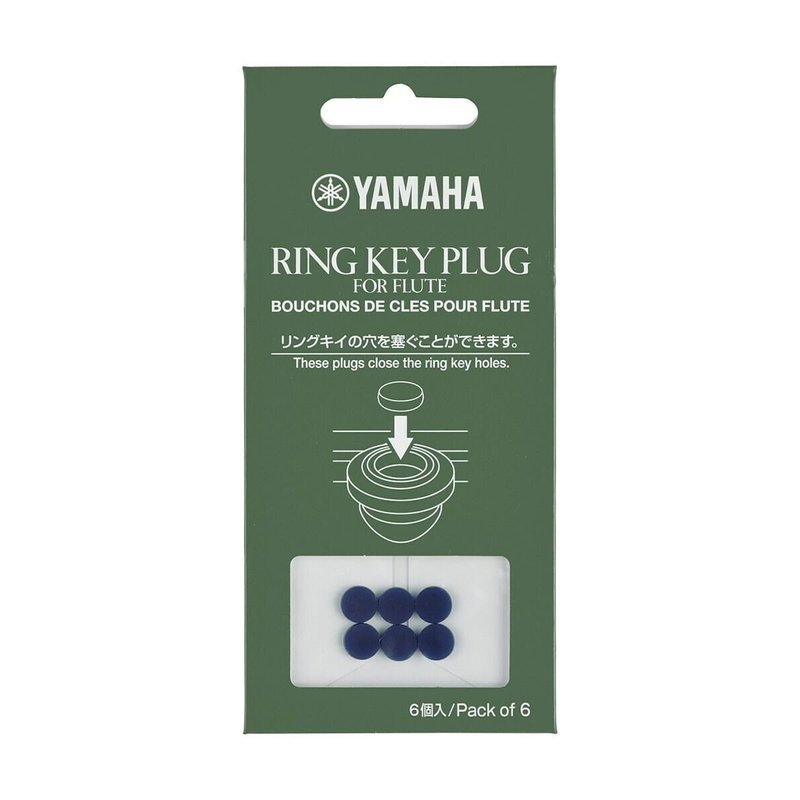 YAMAHA FLRKP 開鍵長笛孔塞 FLRKP (6個/å ) — 三峽銅管 / 管樂