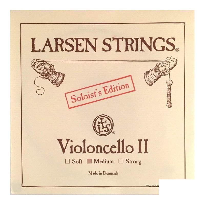 大提琴弦 (第二弦 D弦) 丹麥 Larsen Soloist 中張力 5512 — 三峽弦樂器