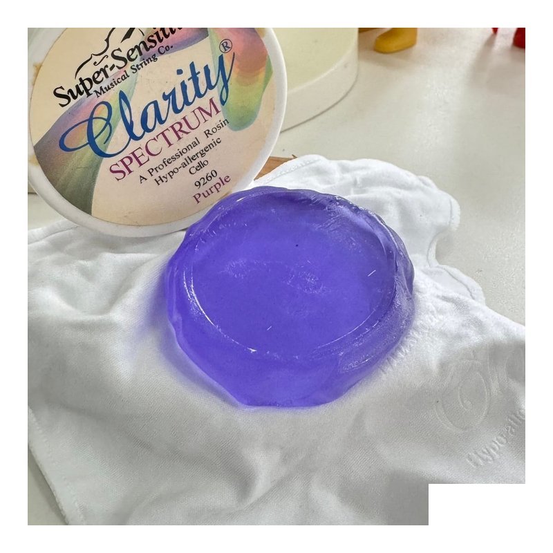 庫存出？ 抗過敏松香 美國 Super-Sensitive Clarity DQ9260 大提琴松香 — 三峽弦樂器