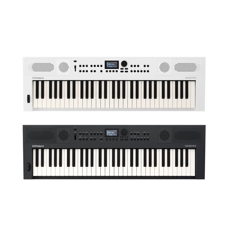 Roland ROLAND GO:KEYS 5 61鍵 電子琴 自動伴奏 可接APP與麥克風 藍牙MIDI — 三峽電鋼琴 / 鍵盤