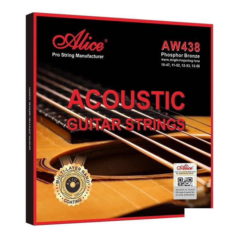 ALICE ALICE AW438-SL 木吉他弦 ç£·éé æ°è¬ 吉他弦 (1套6條) — 三峽木吉他 / 民謠吉他