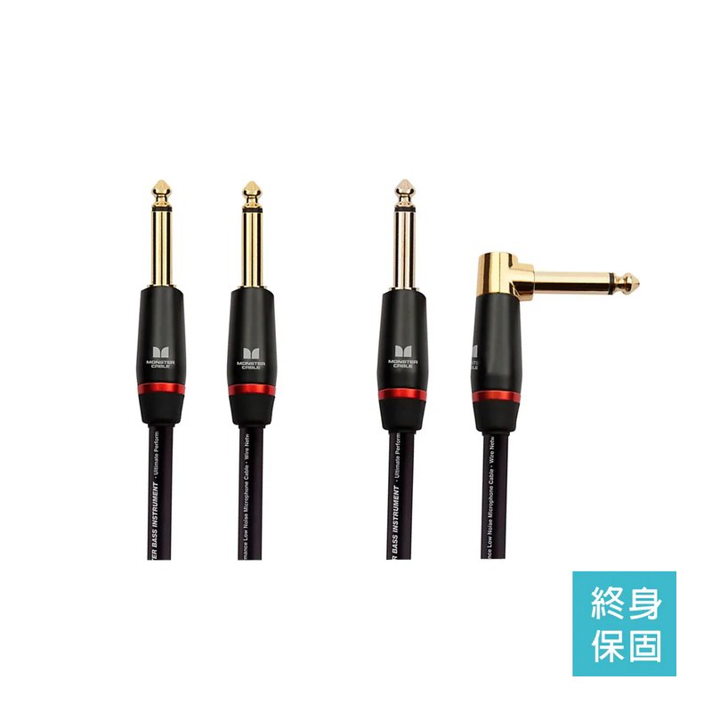 Monster Monster / Prolink P600 (3.6m) 貝斯導線 (S-S/S-A) — 三峽吉他 / Bass