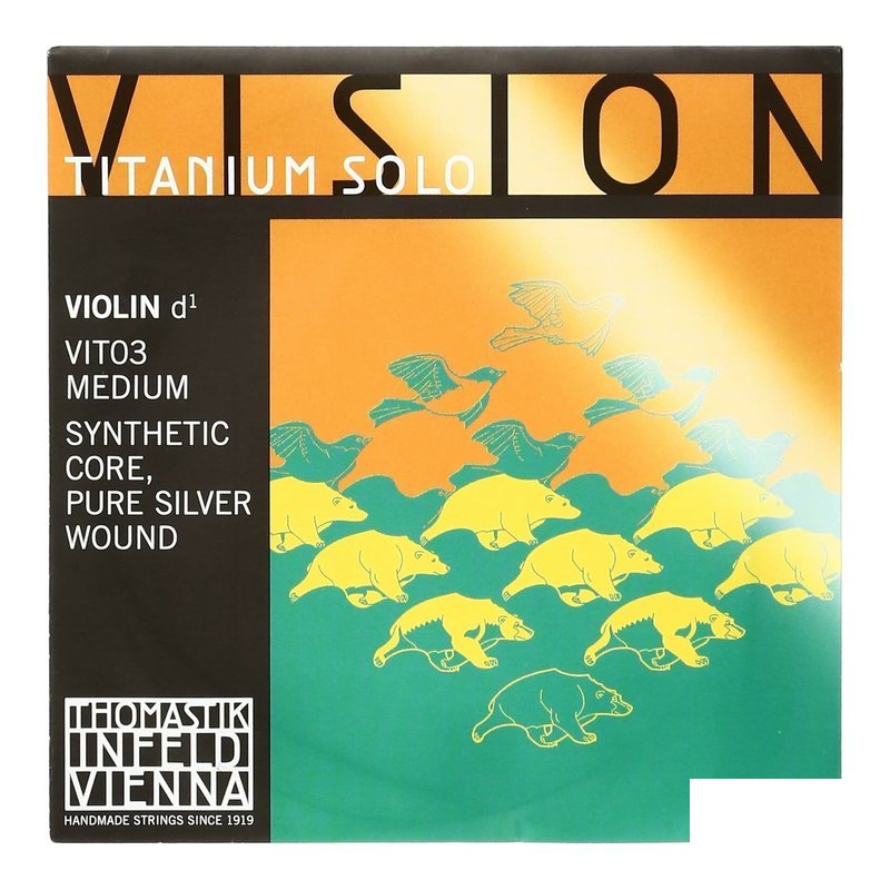 小提琴弦(第三弦 D弦) 奧地利 Thomastik Vision Titanium solo VIT03 — 三峽弦樂器