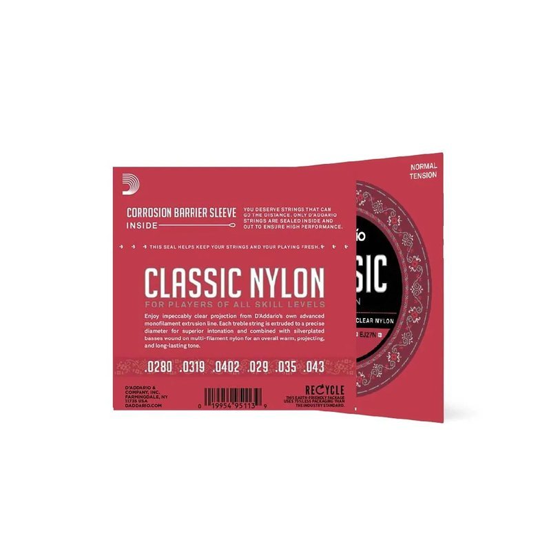 D'Addario Daddario / EJ27N 古典尼龍吉他弦 — 三峽吉他 / 電吉他弦