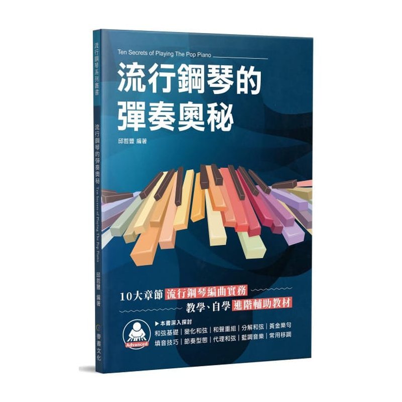 580255 流行鋼琴的彈奏奧秘 — 三峽電鋼琴 / 鍵盤