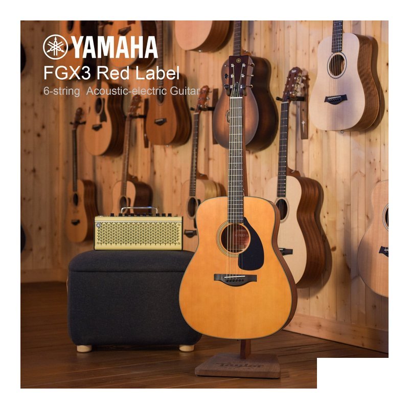 YAMAHA FGX3 ç´ 標 單板電木吉他 木吉他 æ°è¬ 吉他 附原？ 厚袋 — 三峽吉他 / Bass