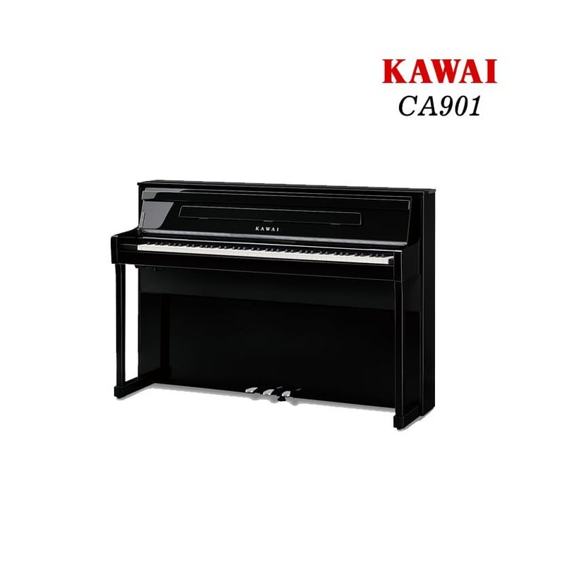 KAWAI CA901 88鍵 烤漆黑色 數位鋼琴 電鋼琴 木質琴鍵 一體成型 — 三峽鍵盤 / 鋼琴