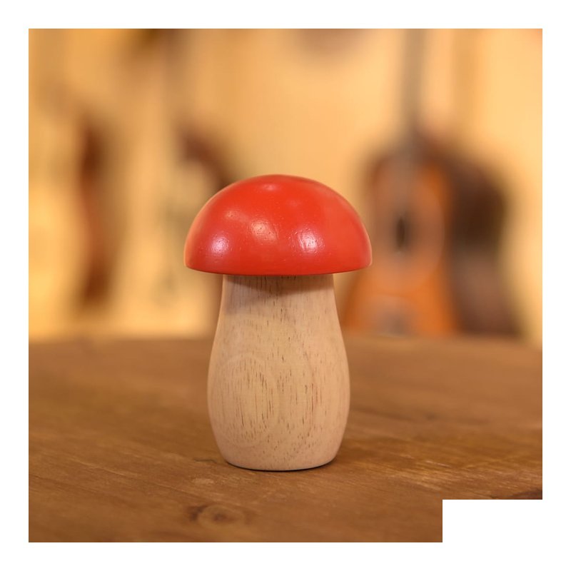 ORFF MS004-1 蘑菇煂筒 高品質 單個 沙鈴 奧福樂器 兒童樂器 幼兒樂器 — 三峽鼓 / 打擊