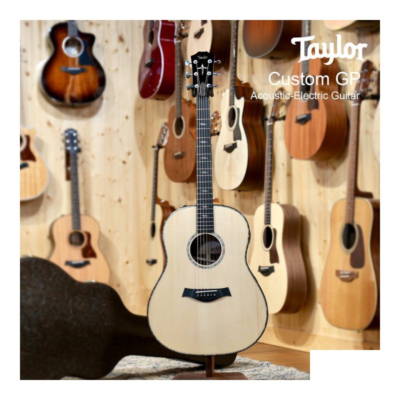 Taylor Custom GP35號 ADI雲杉 全單板 電木吉他 ES-2拾音器 V-Class — 三峽吉他 / Bass