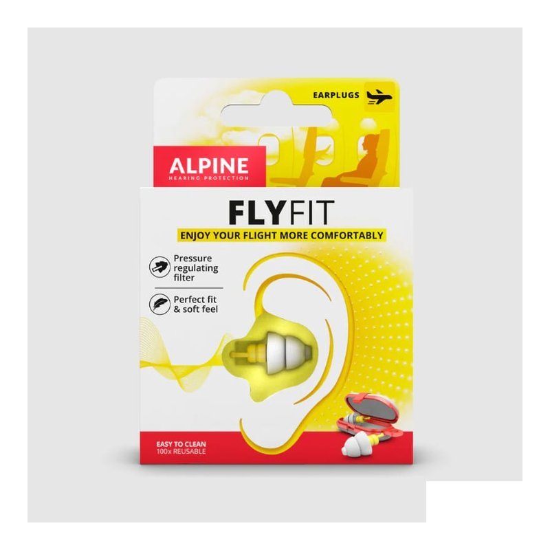 Alpine Alpine FlyFit 睡眠耳塞 無痛耳塞 隔音耳塞 軟耳塞 耳塞 ALPINE-FLYFIT — 三峽音響 / 音箱