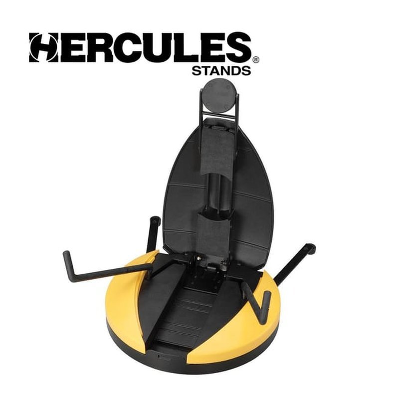 Hercules 海克力斯 GS601B 飛碟型 木吉他架 收取式 吉他架 — 三峽吉他 / Bass