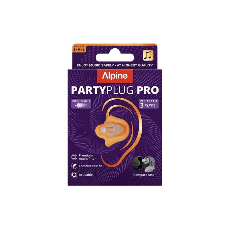 Alpine Alpine PartyPlug Pro Natural 演唱會耳塞 音樂耳塞 ALPINE-P-P-P-N — 三峽音響 / 音箱