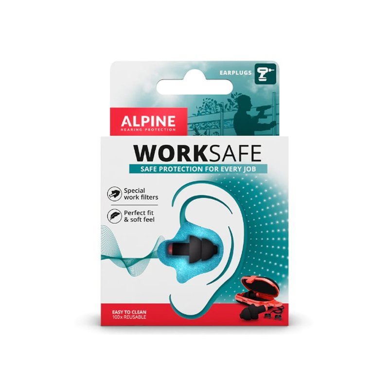Alpine Alpine WorkSafe 工作耳塞 無痛耳塞 隔音耳塞 軟耳塞 耳塞 ALPINE-W-S — 三峽音響 / 音箱