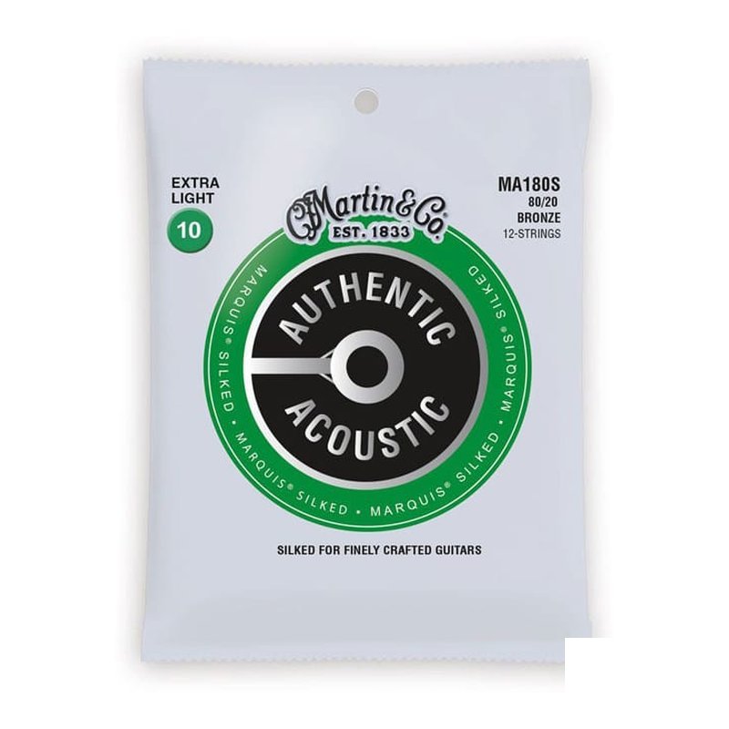 Martin MA180S 12弦吉他弦 80/20é»é 木吉他/æ°è¬ 吉他 — 三峽吉他 / Bass