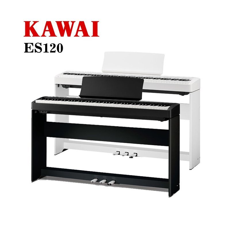 KAWAI ES-120S 88鍵 便攜式電鋼琴 無琴蓋 — 三峽鍵盤 / 鋼琴