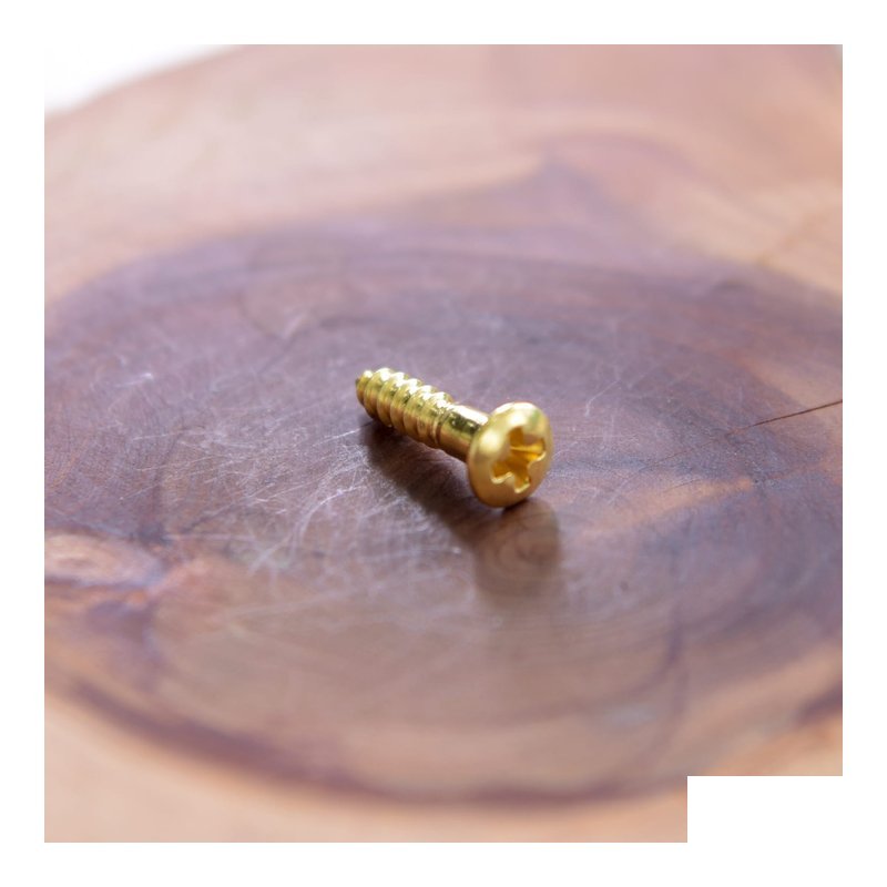 日本進口 渡邊商店 #27-13-OVAL 木螺絲 黃？ 橢圓酭 2.7x13(100pcs) — 三峽配件 / 週邊