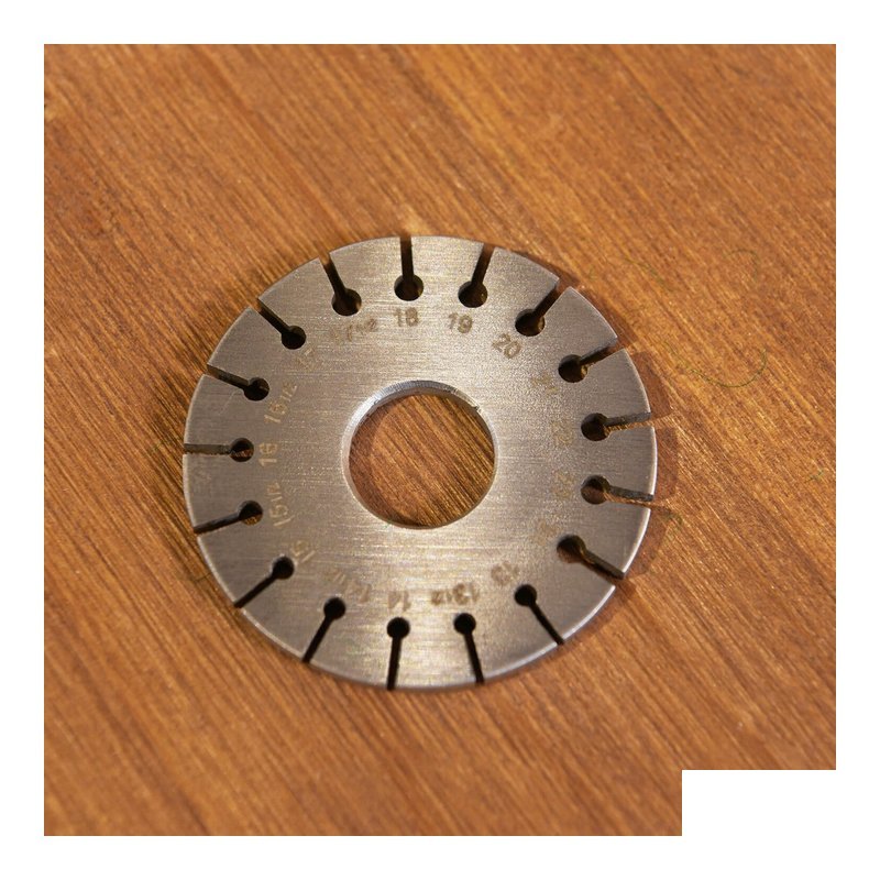 日本進口 渡邊商店 #187 弦徑測量規 日本進口 渡邊商店 #187 弦徑測量規 / Wire gauge — 三峽配件 / 週邊