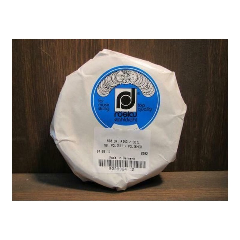 原裝進口 德國Roslou 渡邊商店 #287 鋼琴弦 500g/卷 — 三峽鍵盤 / 鋼琴