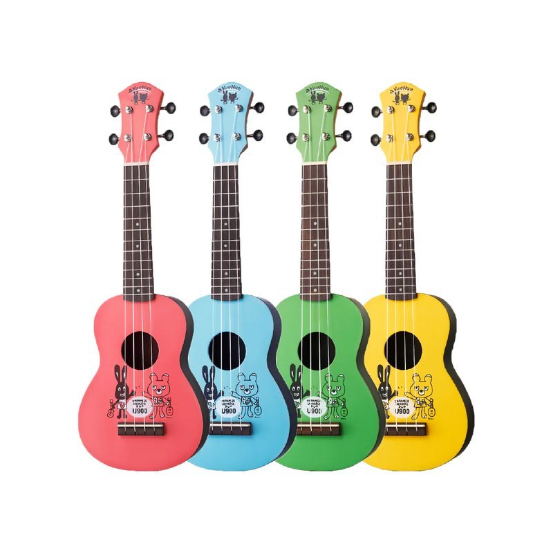 aNueNue aNueNue /U900 S U900聯名系列 Color系列 21吋面單烏克麗麗(雲杉木面板) 彩虹人官方認證 — 三峽烏克麗麗