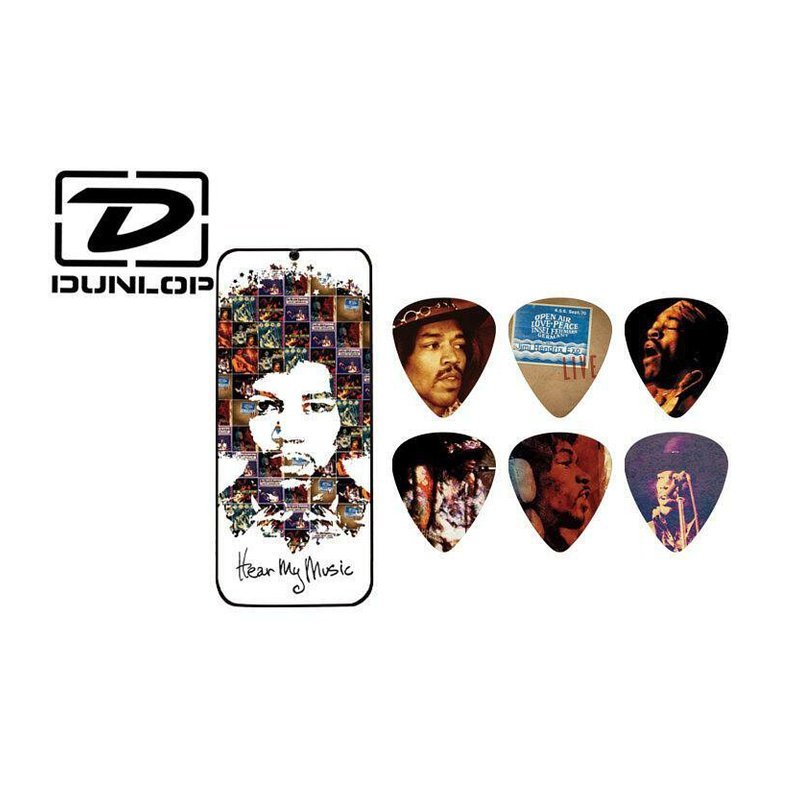 彈片 PICK 美國Dunlop 6片/盒 JHPT07M 鐵盒裝 — 三峽Pick