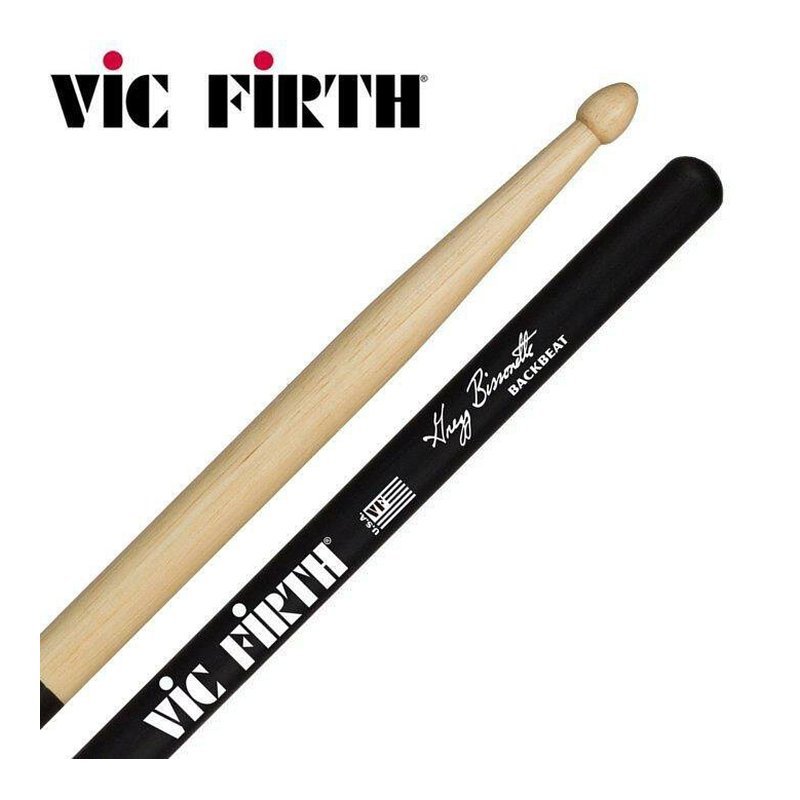 美國 Vic Firth SGB2 防滑 鼓棒 Gregg Bissonette 簽名 — 三峽鼓 / 打擊