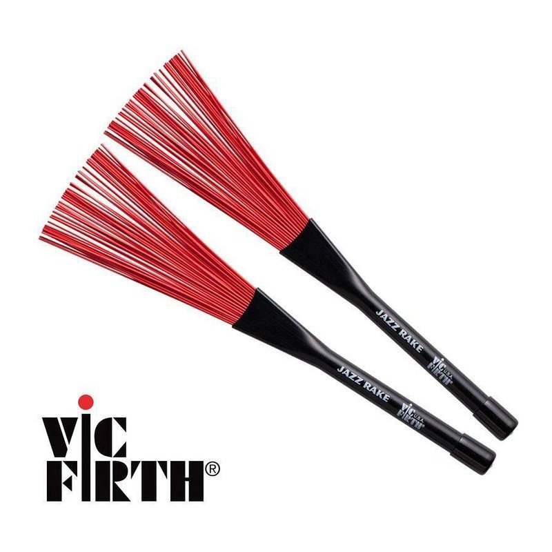 美國 Vic Firth BJR Jazz Rake ç´ 色 鼓刷 — 三峽鼓 / 打擊