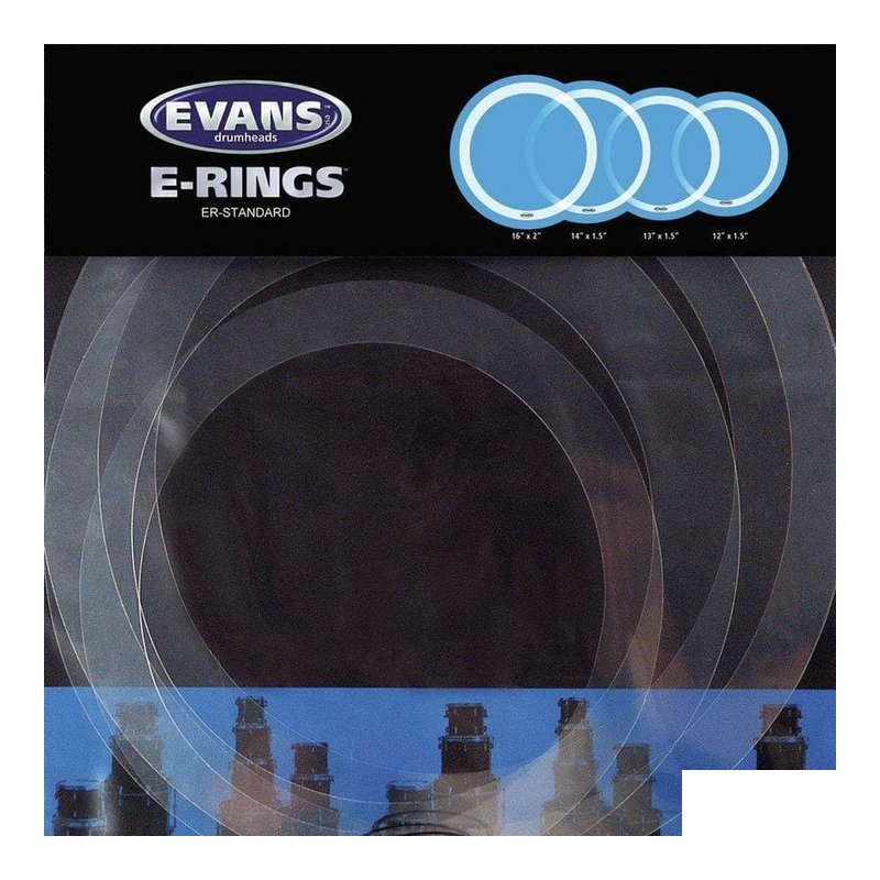 爵士鼓弱音圈組 EVANS 標準鼓組 一組4片 ER-STANDARD — 三峽鼓 / 打擊