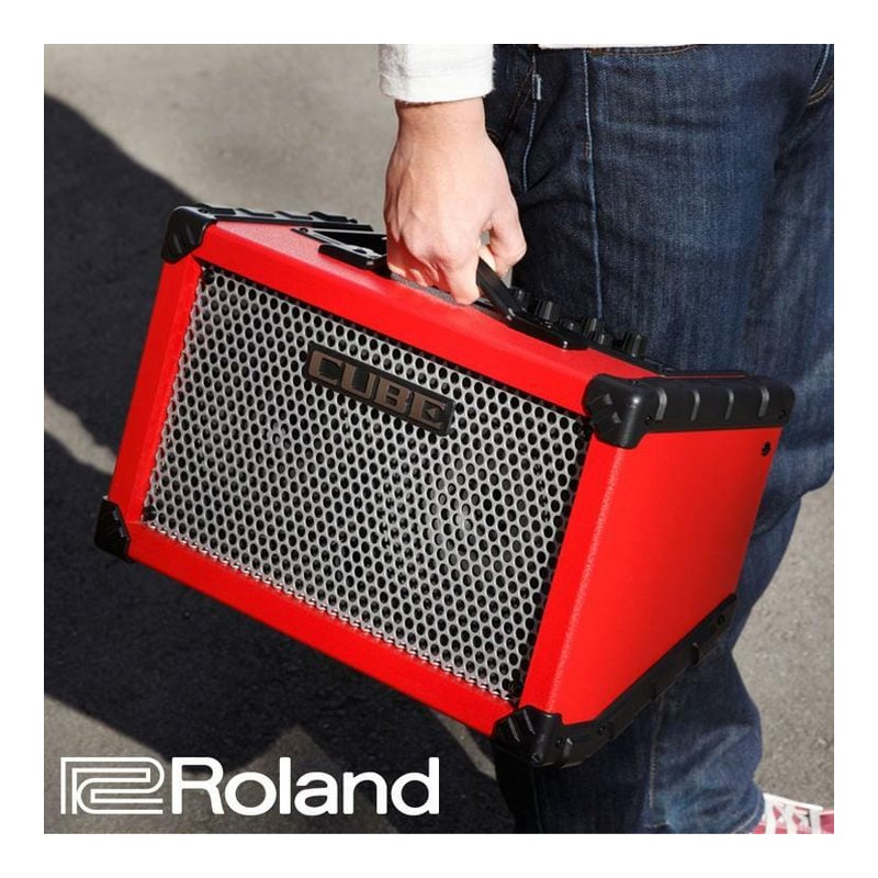 樂蘭 Roland é»æ± 供電擴大音箱 Cube street — 三峽錄音 / 音響