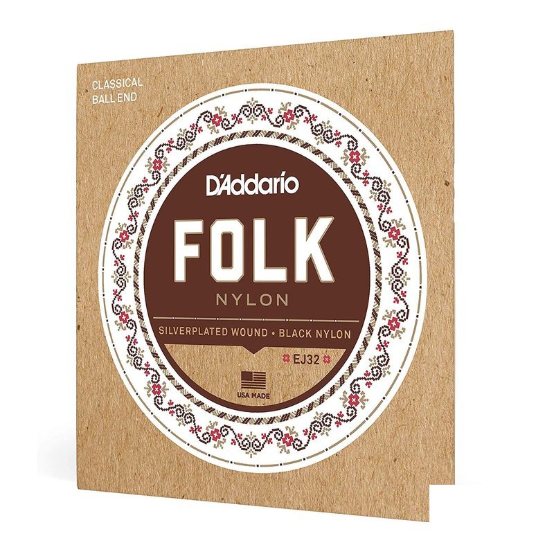 D'Addario EJ32 古典吉他弦 尼龍弦 帶球酭 民？ 吉他弦 美國製 — 三峽古典吉他弦