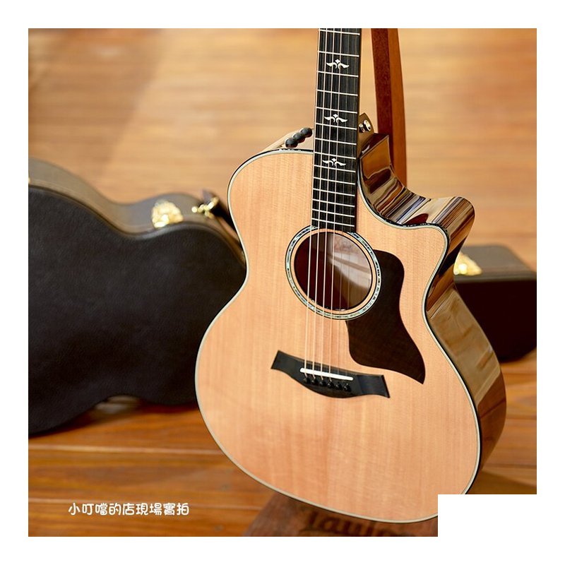 全新出？ Taylor 614ce 雲杉木 楓木側背板 全單板 V-class 電木吉他 æ°è¬ 吉他 ES-2拾音器 — 三峽吉他 / Bass