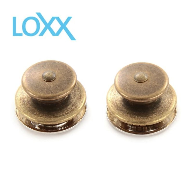 ？ ？新 ?? LOXX E-BRASS 復古黃？ ???/?? 安？ ？背帶釦 — 三峽吉他 / Bass