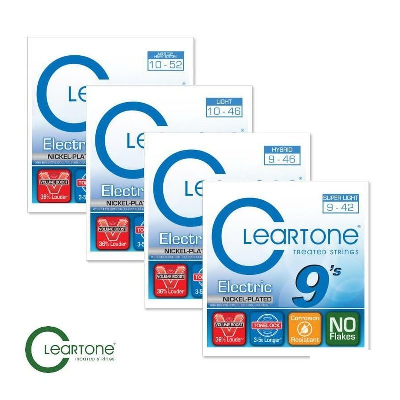 電吉他弦 ClearTone 美國製 塗層弦 鎳弦 CTXE — 三峽吉他 / Bass