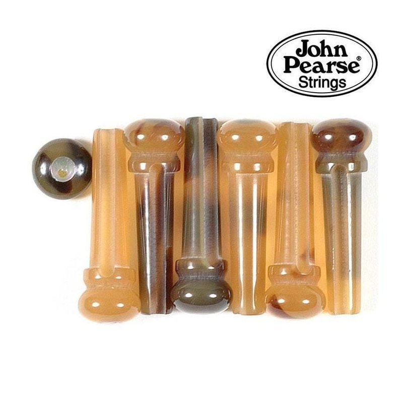 全新 John Pearse JPOP-PIN-TA äººé 玳瑁 6+1支 弦釘 — 三峽配件 / 週邊