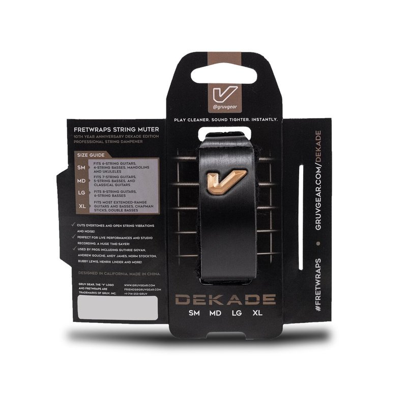 Gruv Gear FW-DKD 悶音束帶 黑金款 — 三峽配件 / 週邊