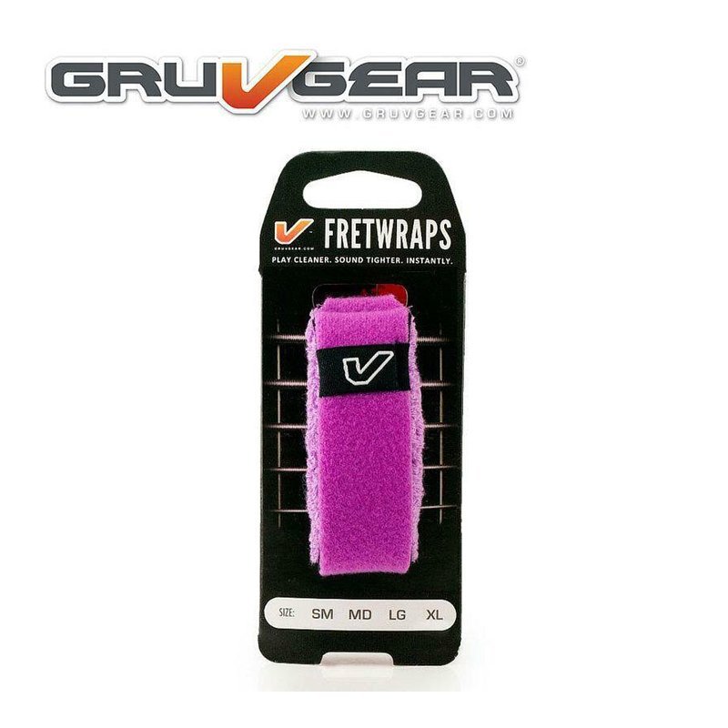 悶音束帶 Gruv Gear FretWrap 紫色 S/M/L — 三峽配件 / 週邊