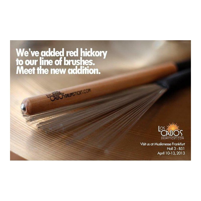 å 拿大 Los Cabos B-RH 鼓刷 鋼刷毛 — 三峽鼓 / 打擊