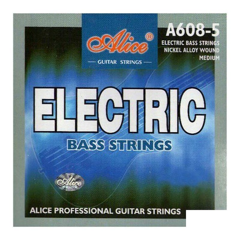 ALICE Alice A608-5M 五弦 電貝士弦 套弦 貝司 — 三峽配件 / 週邊