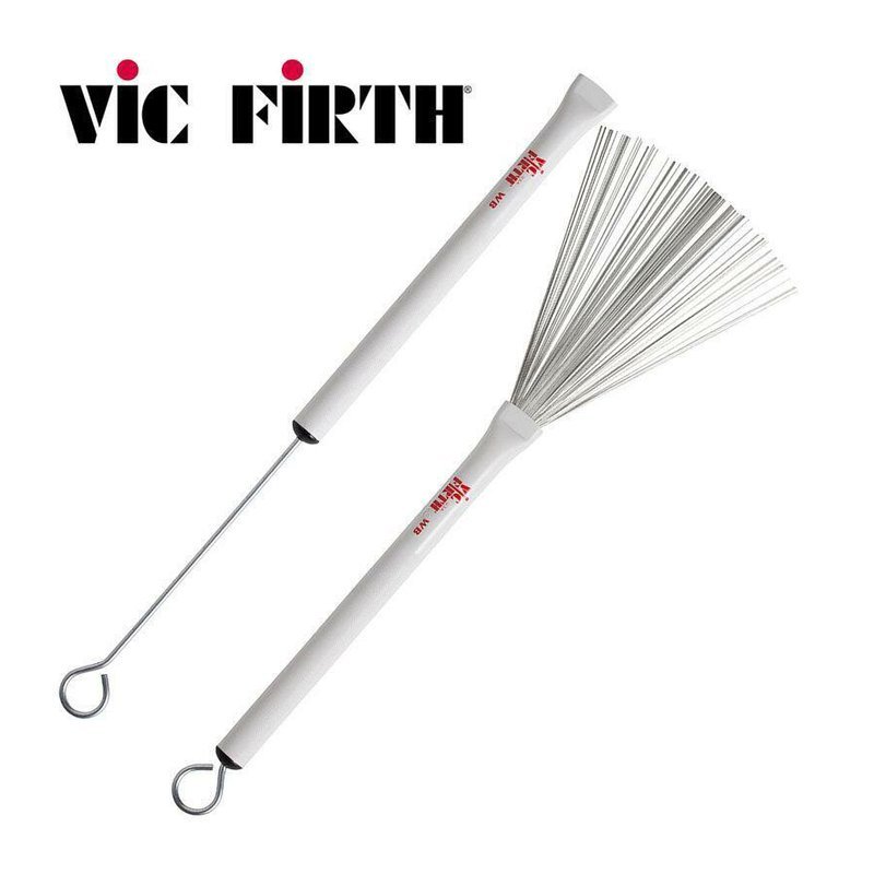 鼓刷 美國 Vic Firth WB 白色 Jazz Brushes 鼓棒 — 三峽鼓 / 打擊